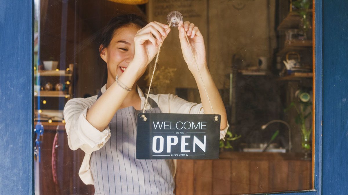 success opening small business